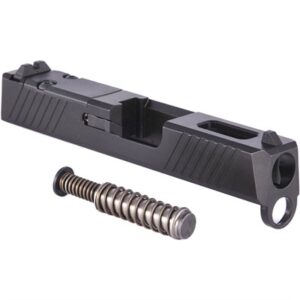 BRN WINDOW SLIDE ASSEMBLY FOR GLOCK 43 WITH HOLOSUN 407K CUT