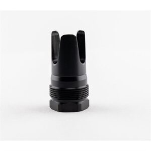 FHD FLASH HIDER 1/2-28 TAPER SHOULDER BLACK NITRIDE