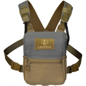 ENCLOSED BINOCULAR HARNESS MAGNETIC TAN/GRAY