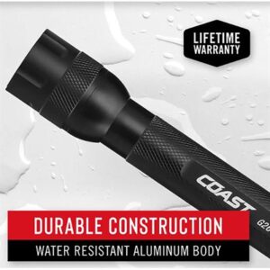 G26 FLASHLIGHT 415 LUMENS W/BULLS-EYE SPOT BEAM BLACK