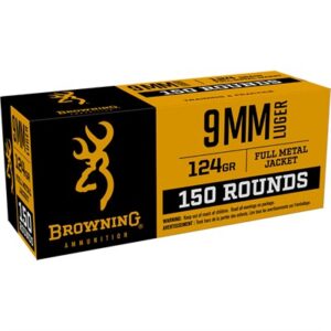 9MM LUGER 124GR FULL METAL JACKET 150/BOX