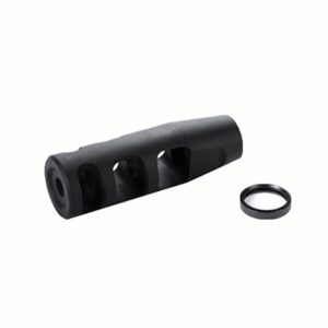3-PORT COMPENSATOR 22 CALIBER 1/2-28 STEEL BLACK