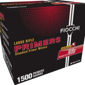 FIOCCHI PRIMERS LARGE RIFLE 1500CT BOX 12000CT CS