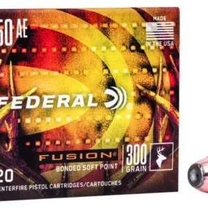 FEDERAL 50 ACTION EXPRESS 300GR FUSION 20 RD/BX 10 BX/CS