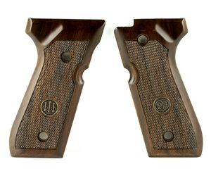 BERETTA GRIPS 92 96FS WOOD CHKRD