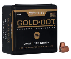 SPR GOLD DOT .355 115GR HP 100CT