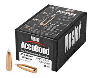 NOSLER 30 CAL 165GR ACCUBOND 50CT