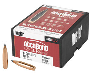 NOSLER ABLR 30 CAL 210GR SP 100CT