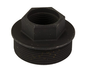 YHM 5/8"-24 CRBNE ADPTR SDWNR M2 BLK