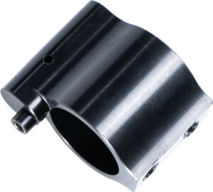 ZEROED ADJUSTBLE GAS BLOCK - BLACK, .750"