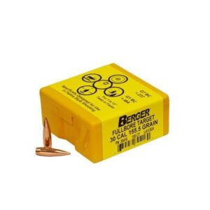 Berger Match Grade Target Bullets .30 cal .308" 155 1/2 gr Fullbore Target 100/ct