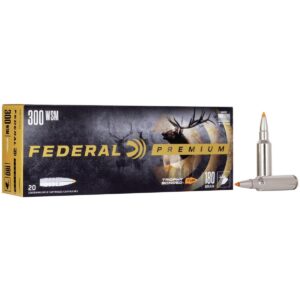 Federal Premium Vital-Shok Rifle Ammunition .300 WSM 180 gr TBT 2960 fps - 20/ct