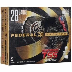 Federal Heavyweight TSS Shotshell 28ga 2-3/4" 1-1/4oz 1100 fps #9 5/ct