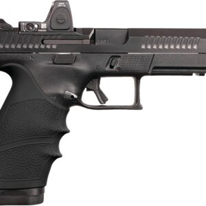 Hogue HandAll Beavertail Grip Sleeve CZ P-10 Full Size 9mm - Black