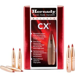Hornady CX Bullets .22 cal .224" 50 gr (1-12) 50/Box