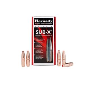 Hornady Sub-X Subsonic Expanding Bullets 30 CAL .308 190 GR SUB-X 100/CT