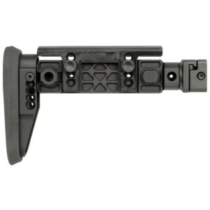 Midwest Industries Alpha Series Picatinny Folding Stock Black