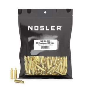 Nosler Unprimed Bulk Bag Brass 25 Creedmoor LPP (50 ct)