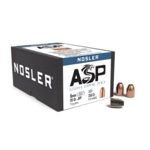 Nosler Sporting Handgun Pistol Bullets .355 cal .355" 115 gr JHP 250/ct