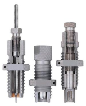 Hornady Custom Grade New Dimension Pistol 3-Die Set - 9mm Luger or 9x21