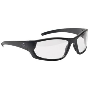 Walker's IKON Carbine Shooting Glasses Black with Clear Lens