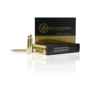 Weatherby Unprimed Brass Rifle Cartridge Cases 20/ct  .257 Wby