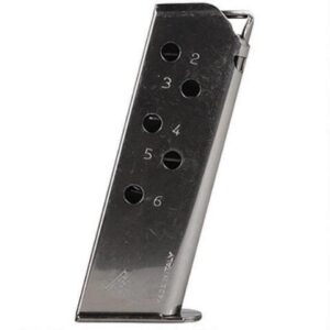 Walther PPK Magazine .380 ACP Nickel 6/rd