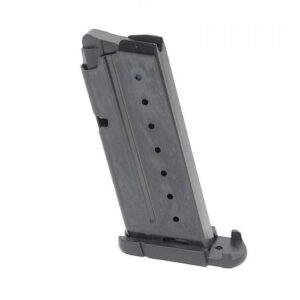 Walther PPS Magazine Flush Base 9mm Black Steel 6/rd