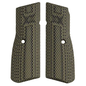 FN HIGH POWER G10 DIRTY OLIVE GRIPS
