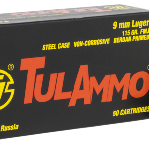 TULAMMO 9MM 115GR FMJ 50RD BOX