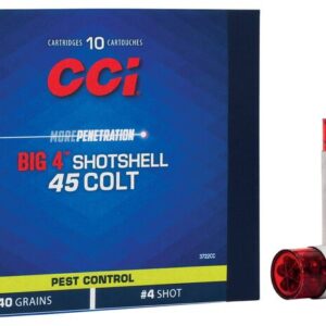 CCI 45 COLT BIG 4 SHOTSHELL 10 RD/BX 20 BX/CS