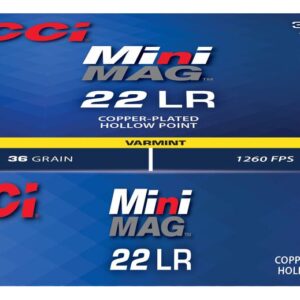 CCI 22 LR MINI MAG 36 GR HP 300CT PACK  300 RD/BX 10 BX/CS