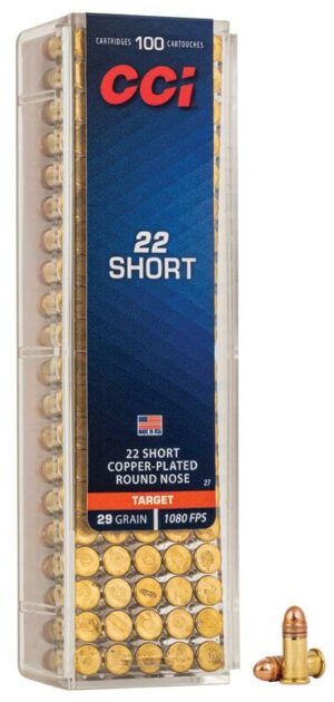 CCI 22 SHORT 29GR CPRN      * 100 RD/BX 50 BX/CS