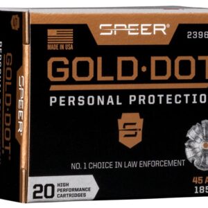 SPEER GOLD DOT 45ACP 185GR GDHP