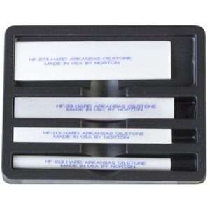 GUNSMITH'S PREMIUM HARD ARKANSAS STONE FILE SET