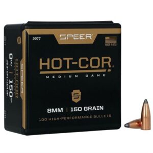 8MM (0.323'') 150GR SPITZER 100/BOX
