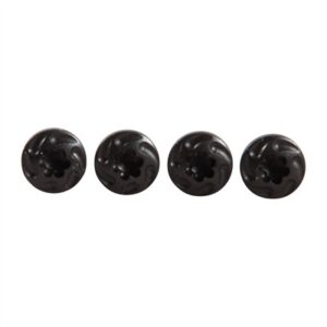 TURBO SCREWS (4) FS BLK OUT