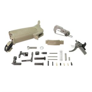 BCMGUNFIGHTER AR-15 ENHANCED LOWER PARTS KIT, FDE