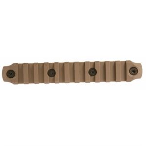 KEYMOD PICATINNY NYLON RAIL SECTION 5.5 INCH FDE