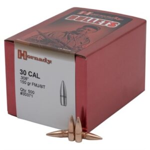 FULL METAL JACKET 30 CALIBER (.308'') 150GR BOATTAIL 500/BOX