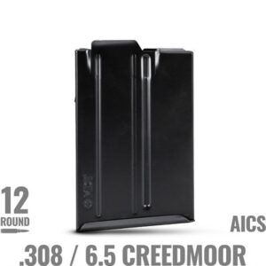 NO BINDER PLATE 12 ROUND STEEL MAGAZINE, BLACK