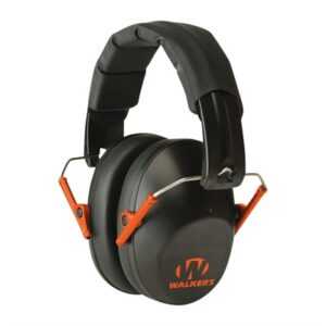 PRO LOW PROFILE FOLDING MUFFS-BLACK & ORANGE