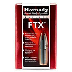 FTXÂ® 32 CALIBER (0.321'') 165GR POLYMER TIP BOAT TAIL 100/BOX