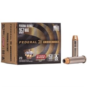 357 MAGNUM 158GR HYDRA-SHOK JHP 20/BOX