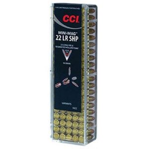 CCI 22 LR MINI MAG 40 GR SEGMENTED HP 100/BX