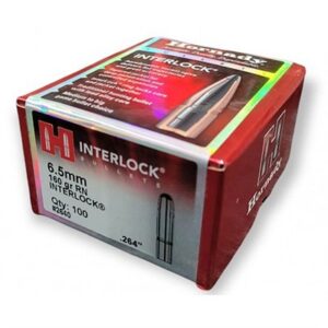 INTERLOCK® 6.5MM (0.264'') 160GR ROUND NOSE 100/BOX