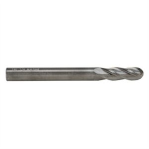BALL END MILL, CARBIDE, 1/4''