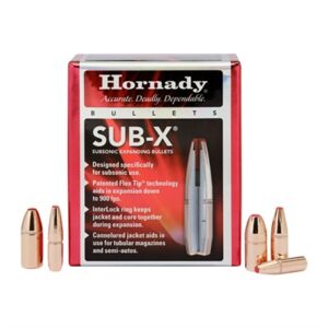 SUB-X .45 CAL (0.452'') 395GR PTFB W/CANNELURE 50/BOX