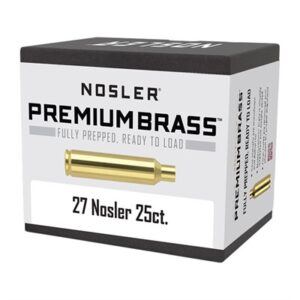 27 NOSLER BRASS CASE 25/BOX