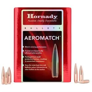 AEROMATCH 6MM/243 (0.243'') 105GR HOLLOW POINT BT 500/BOX